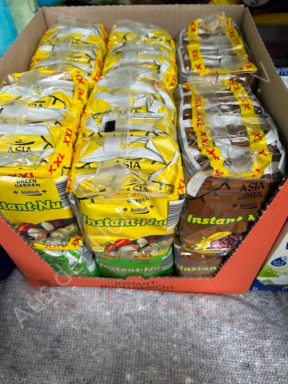 Versorgung von Menschen mit Lebensmitteln, Hygieneartikeln und mehr
