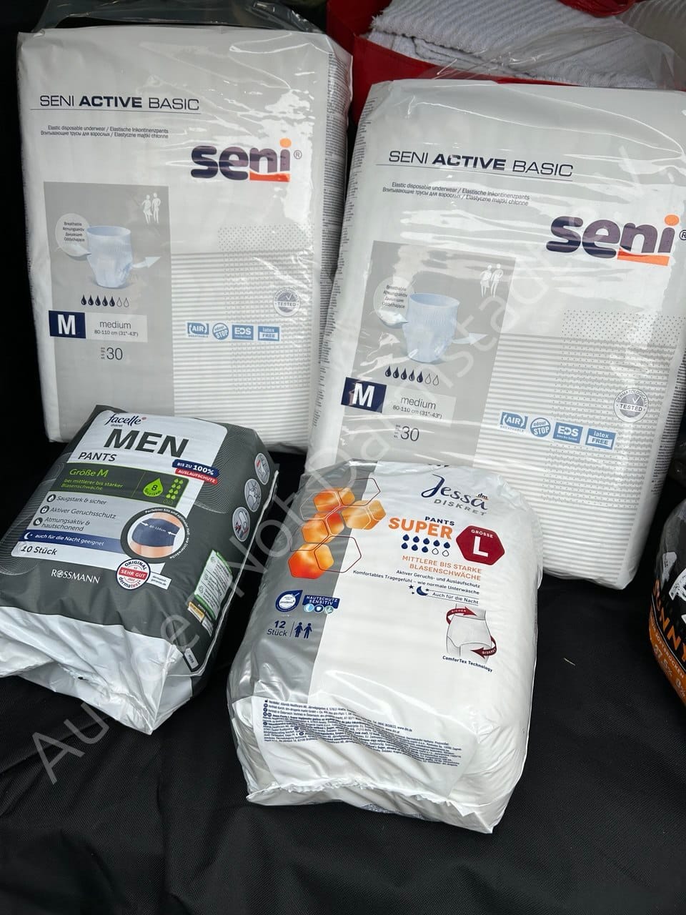 Versorgung von Menschen mit Lebensmitteln, Hygieneartikeln und mehr