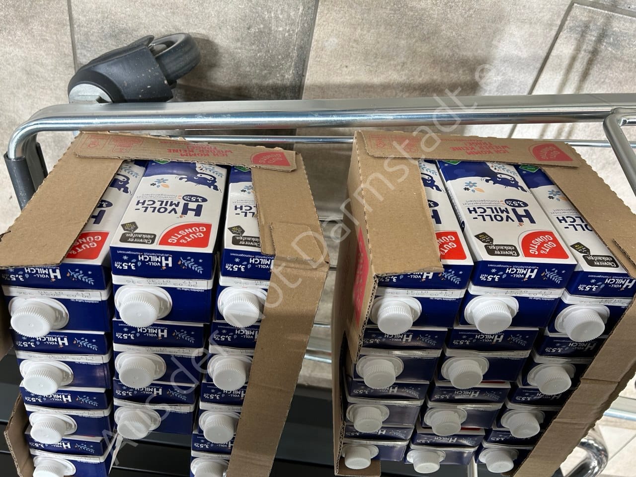 Versorgung von Menschen mit Lebensmitteln, Hygieneartikeln und mehr