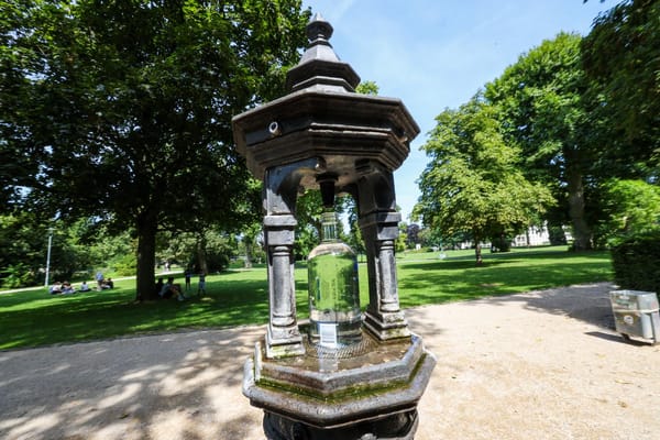 Öffentliche Trinkbrunnen in Darmstadt